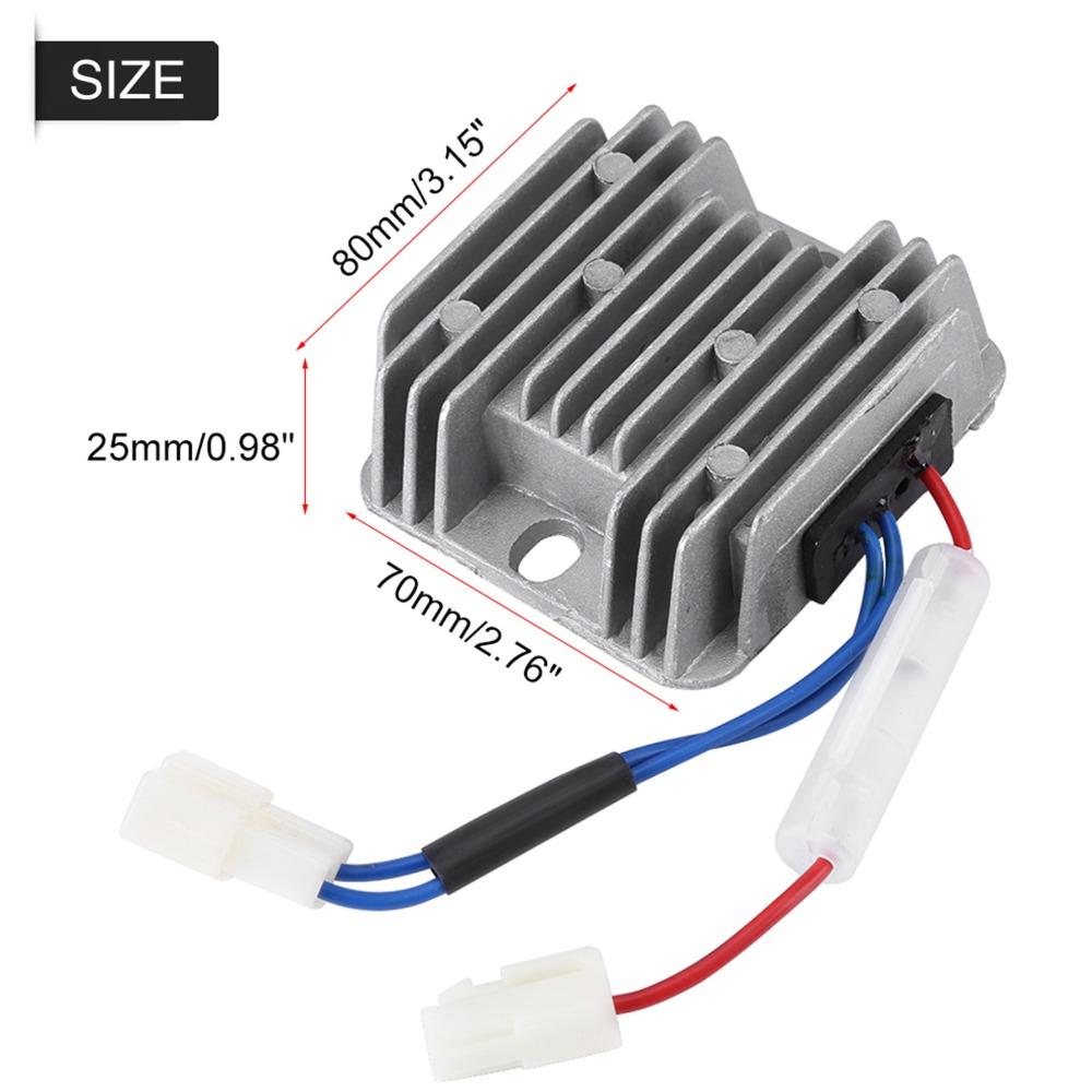 178F/186F Voltage Regulator 12V DC Rectifier for KDE3500 5000 6500 6700 Generator Generators