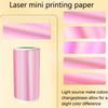 HD Color Thermal Printer Papers Glossy Vibrant Colors Holographic Thermal Paper Premium Smooth Finish Glitter Effect