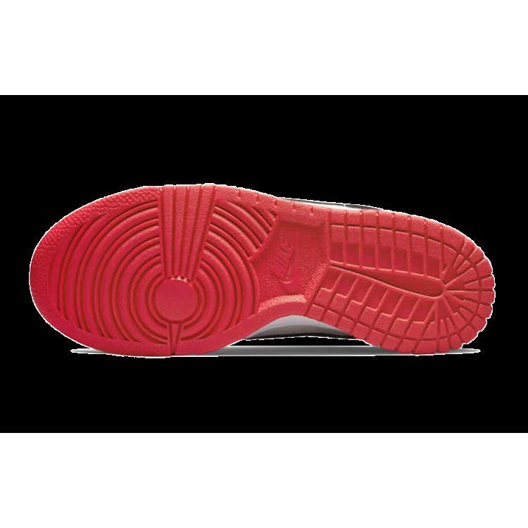 NBA x Nike Dunk Low EMB GS 75-я годовщина - Bulls Детские кроссовки Красный Парусный Черный DO6288-100