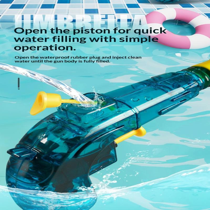 Child Friendly Umbrella Water Blaster Gun for Outdoor Fun at Beach or Yard