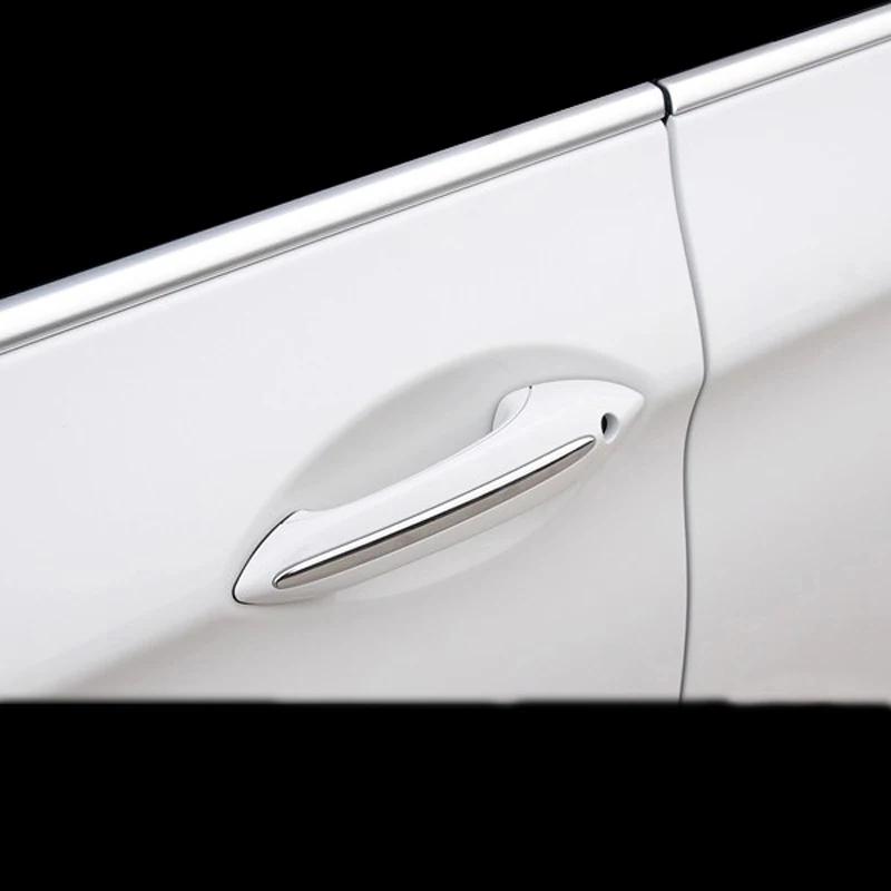 Для BMW 5 серии 520li 525li7 F10 GT F01 F07 Автомобильные запчасти Новая Хромированная Сплавная Накладка-Рамка на Ручку Двери Декоративная