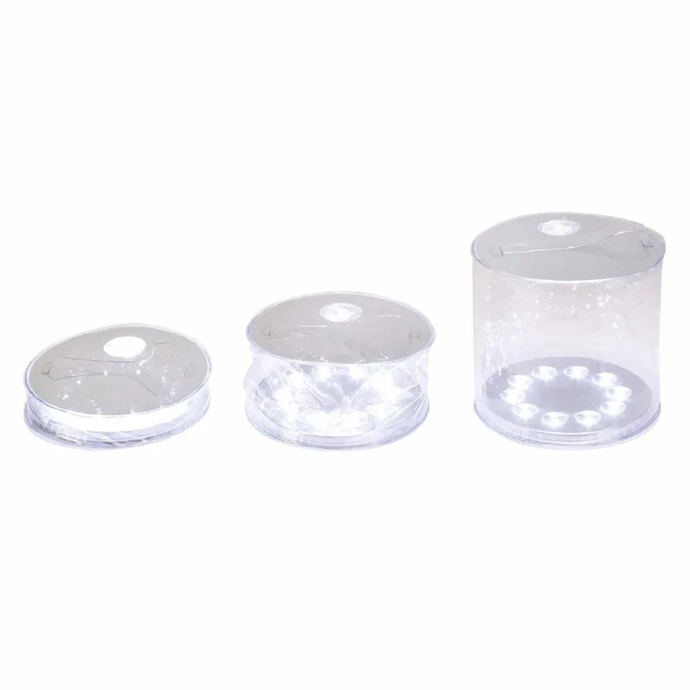 Solar Inflatable Lights Outdoor Camping Tent Lantern Waterproof Solar Powered Led Lamp Survival Emergency For Adventures Trave