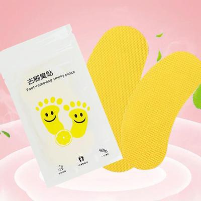 Дезодорирующие стельки и наклейки с лимоном, спрей для удаления запаха, ароматизированные наклейки для обуви Yikang, антибактериальные наклейки