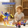Универсальные interlocking скелетные строительные блоки для DIY: Обучающие игрушки для детей