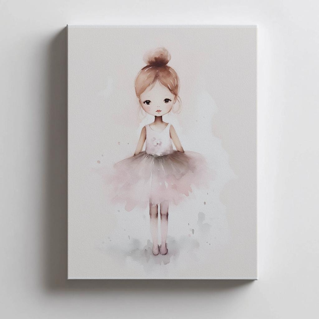 Taniec Małej Księżniczki Taniec Małej Księżniczki, 30X40 Cm, Bez Ramy, Papier Matowy 230 Gsm