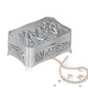 New Vintage Metal Jewelry Box Last Supper Jewelry Storage Eucharistic Box Earring Organizer Small Cat Earring Holder