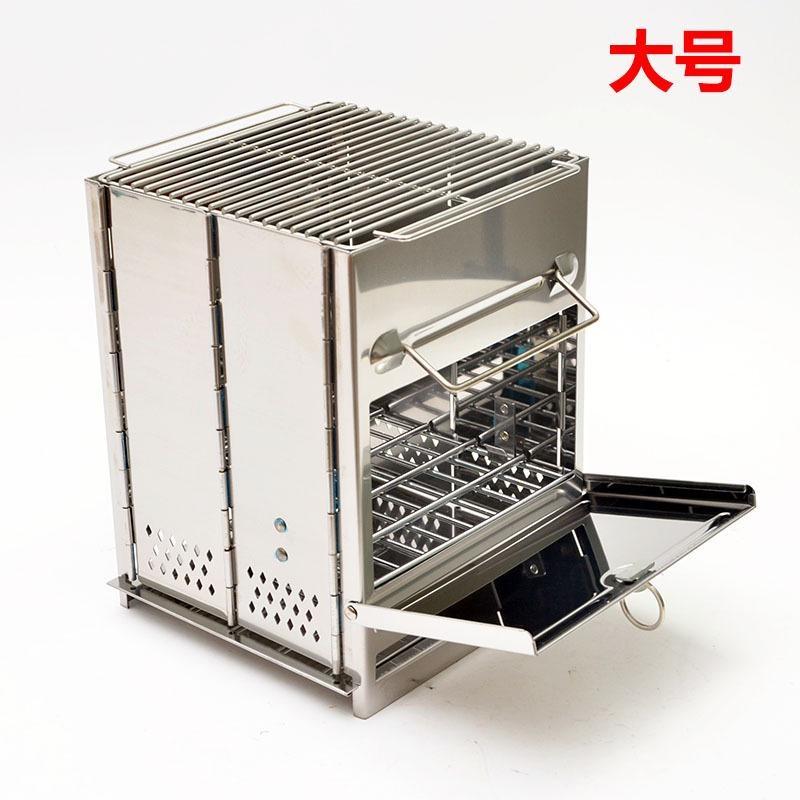 Дровяная походная печь