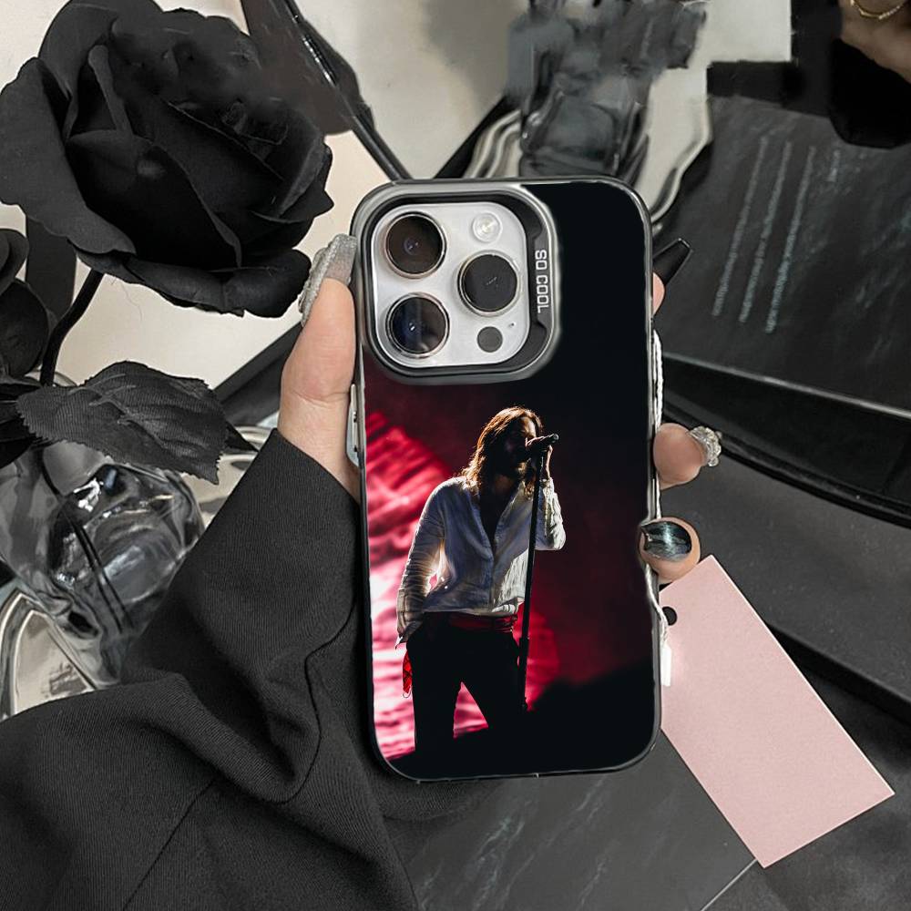 30 H-Секунд до Марса Чехол для телефона Для iPhone 17,16,15,14,13,12,Pro MAX Черный Матовый Ударопрочный Чехол