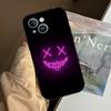 Чехол для телефона D-Devils-faces-S Для IPhone 1716 15 14 13 Pro Max 11 12 Mini X Xs XR Черный Силиконовый Чехол