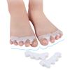 4 шт. Разделитель пальцев ног Разделитель пальцев ног Распорки пальцев ног Силиконовая поддержка пальцев ног