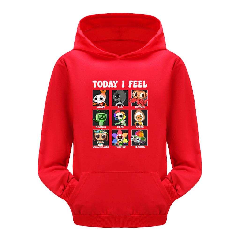 5405 Детские Худи для Мальчиков и Девочек Dandy World с Принтом Повседневные с Длинным Рукавом