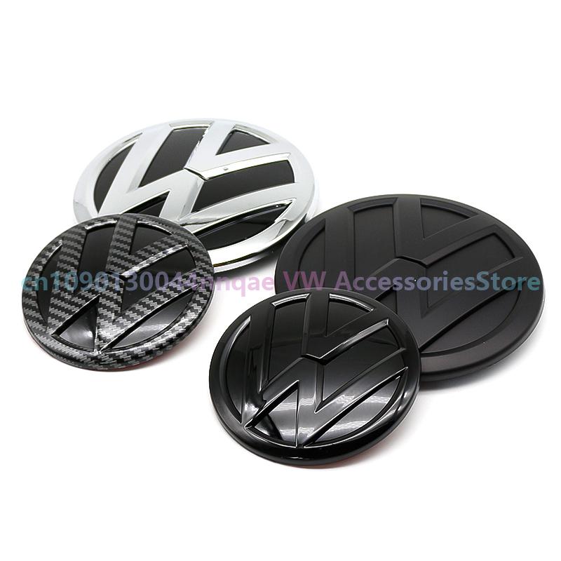 For VW Volkswagen Jetta MK5 Golf ABS car front emblem grille badge trunk badge suitable for Volkswagen Passat 2016 2017 2018 Lav
