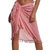 Women Ladies Sarong Beach Wear Cover Up Mini Long Swimwear Wrap Bikini Skirt