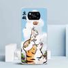 Cartoon Fat Tiger Phone Case For Xiaomi Poco F7 Ultra X5 X6 X7 Pro M7 Redmi 15C 15 13C 13 12C 12 10C 10 10A 9 9C 9A 9T Cover Poc