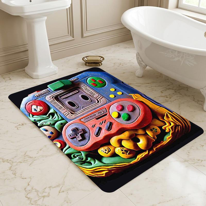 Video Game Living Room Nonslip Area Rug Soft Carpet For Bedroom Game Playroom Sofa Office Home Decor Doormat Christmas Gift C9302589