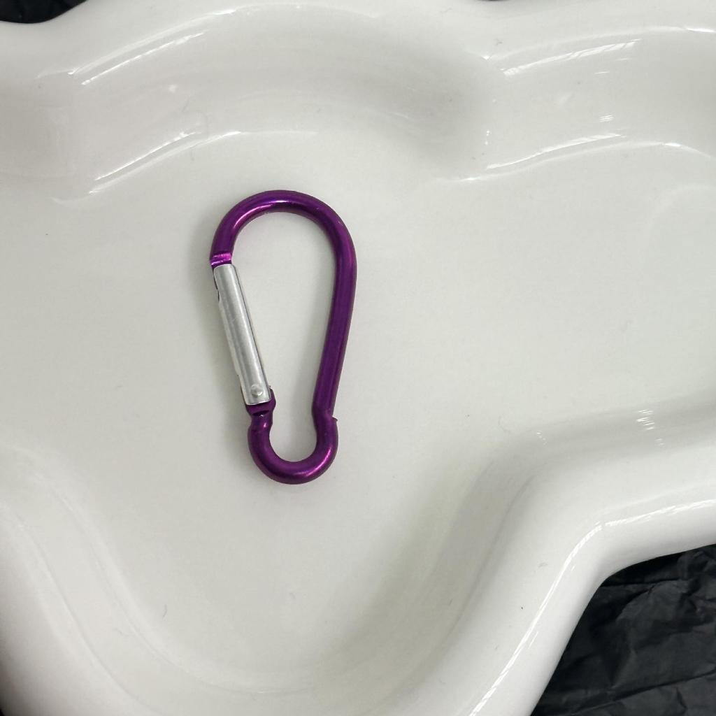 Красочный брелок-подвеска для сумки в стиле Miu, карабин, кольцо для ключей, пружинный крючок, ювелирный аксессуар