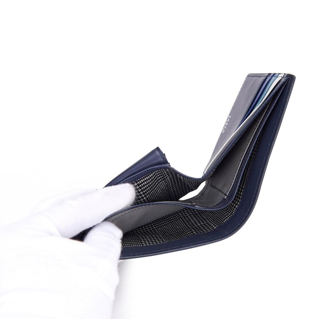 Takeo Kikuchi Sigma Bifold Wallet 727626 Navy Men's [07]