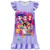 Children's K-POP Witch Hunt Group Thin Short-sleeved Sleeping Dress Summer Girls' Sleeping Dress