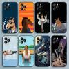 Б-БоДжекса Х-Лошади (1) Чехол для телефона iPhone 17,16,15,14,13,12,Pro,Max,Plus,E,SE4,Air,Mini Черный Мягкий Чехол
