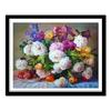 5D Diamond Embroidery Colorful Peony Diamond Painting Cross Stitch Full Round Rhinestone Home Decor