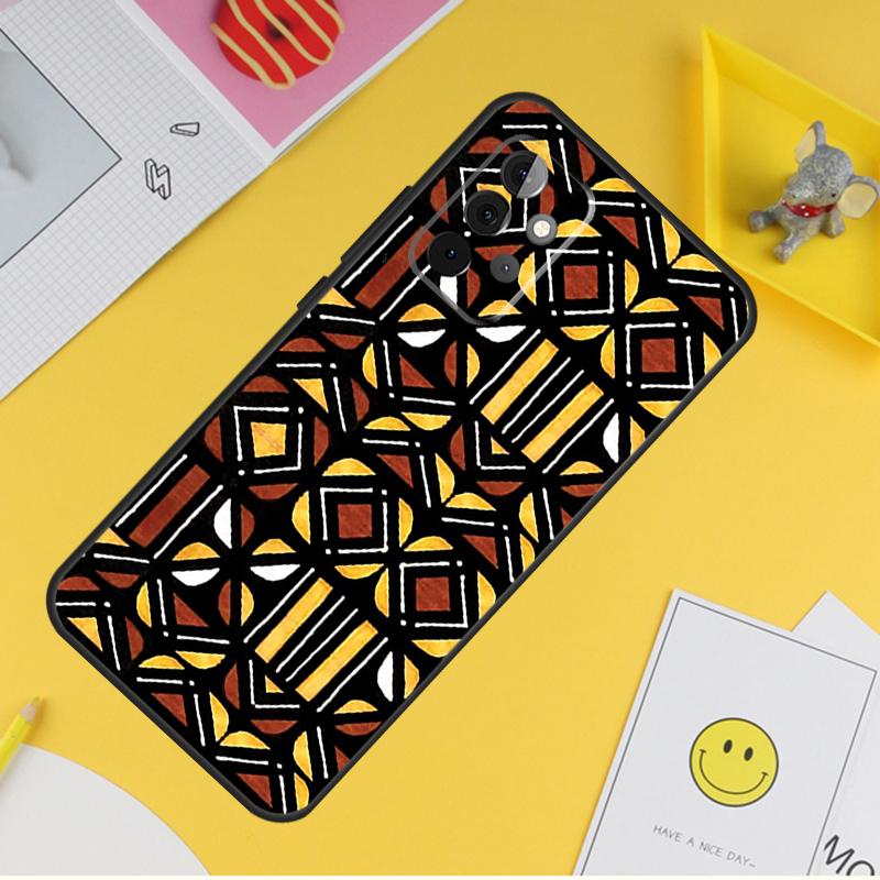 Африканский восковой принт для Samsung Galaxy A14 A34 A54 A12 A32 A52 A51 A71 A53 A33 A13 A15 A25 A35 A55 чехол для телефона
