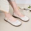 Taiheyuan Old Beijing Cloth Shoes Women's Summer Chinese Style Flat Embroidered Shoes Comfortable and Non tiring Feet Cloth Shoes Mom's Shoes