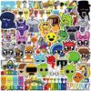 50 Cartoon Rhythm Box Doodle Stickers Decorative Guitar Notebook Suitcase DIY Waterproof