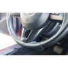 For Mazda 3 Axela 2014-2016 Carbon Fiber Steering Wheel U Sheet Cover Trim 1PCS