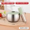 304 Stainless Steel Mortar Pestle Set Garlic Grinder Herb Crusher Spice Pill