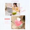 Cute Fruit Tissue Box Home Decoration Accessories Lifelike Watermelon Pineapple Avocado Plush Toy Soft Stuffed Fruit Doll