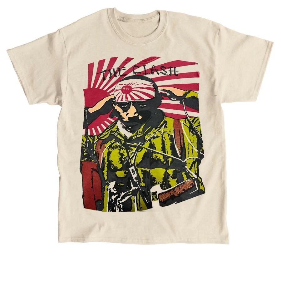 Подарок для фанатов The Clash Tour S-5XL Песочная футболка хлопок Унисекс Футболка