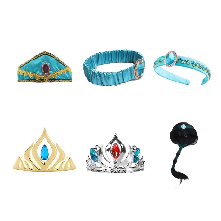 Милое украшение на голову Большая хрустальная повязка на голову Классический костюм арабской принцессы