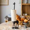 Винтажный чугунный жираф Держатель для салфеток Уникальный Декор для дома и сада Настольная статуэтка Произведение искусства