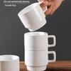 Wind Ceramic Mug Set: Matching Couple Coffee & Tea Cups (2-Piece)