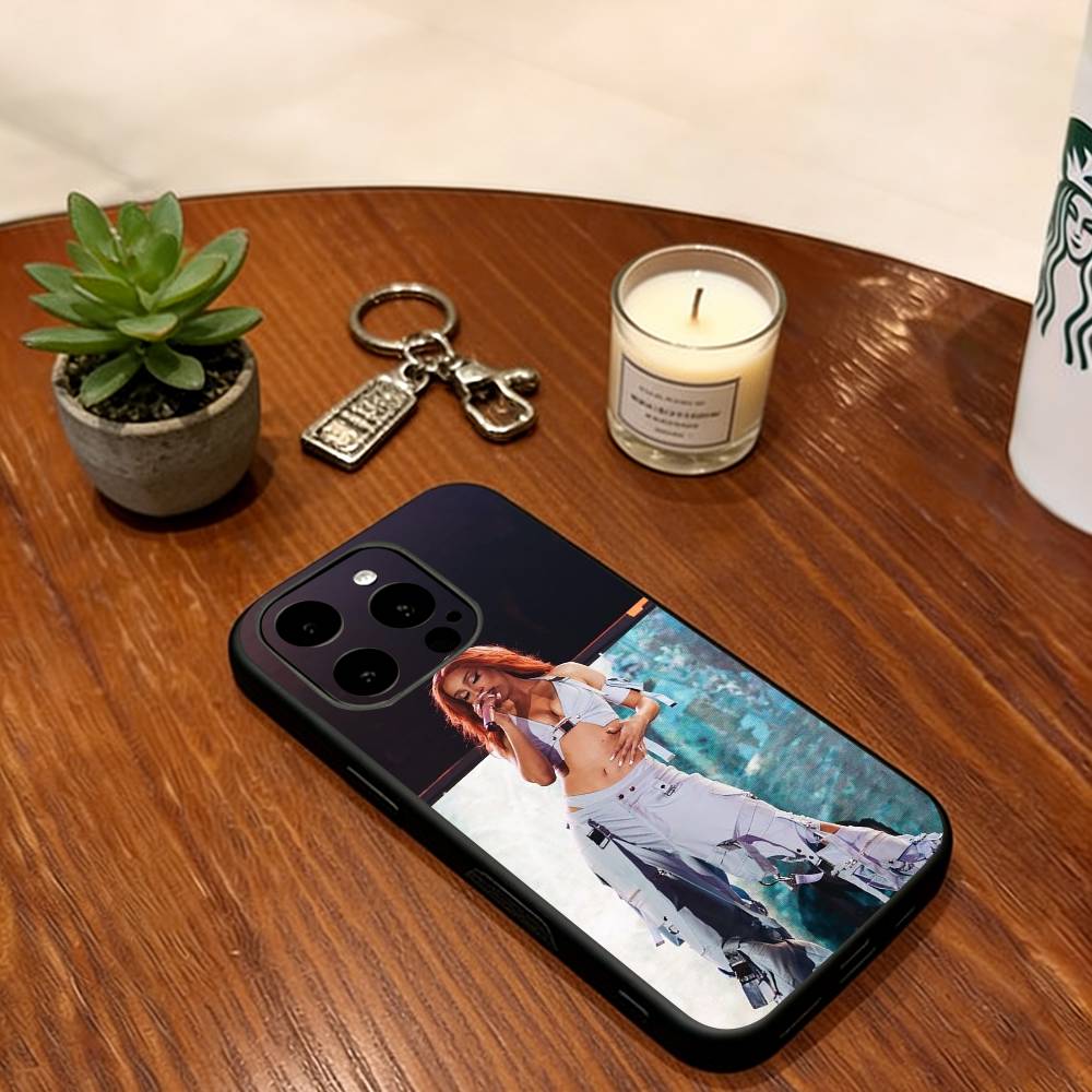 Чехол для телефона певицы Doja Cat для iPhone 17,16,15,14,13,12,11 Plus,Pro Max,XS,Мягкий силиконовый черный чехол