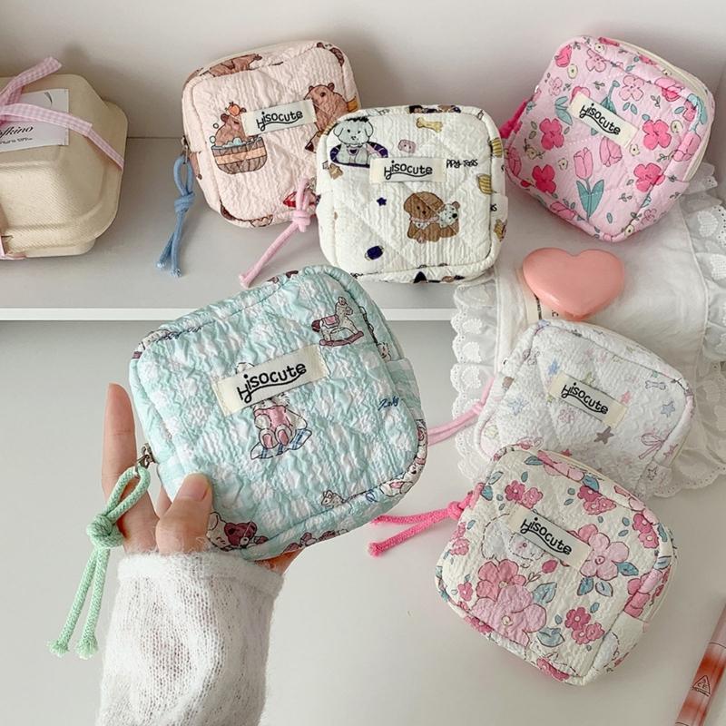 Портативные косметички для женской гигиены Удобные косметички для гигиенических прокладок для незаметного хранения женских гигиенических средств