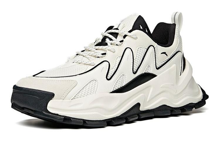 Men's Sneakers Anta Textile, Synthetic Leather Low top Cushioning Slip Resistant Abrasion Resistant
