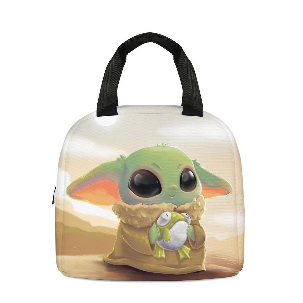 Baby Yoda Rucksack Set 3-teilig Kinder Schultasche Kleinkind Buchtasche