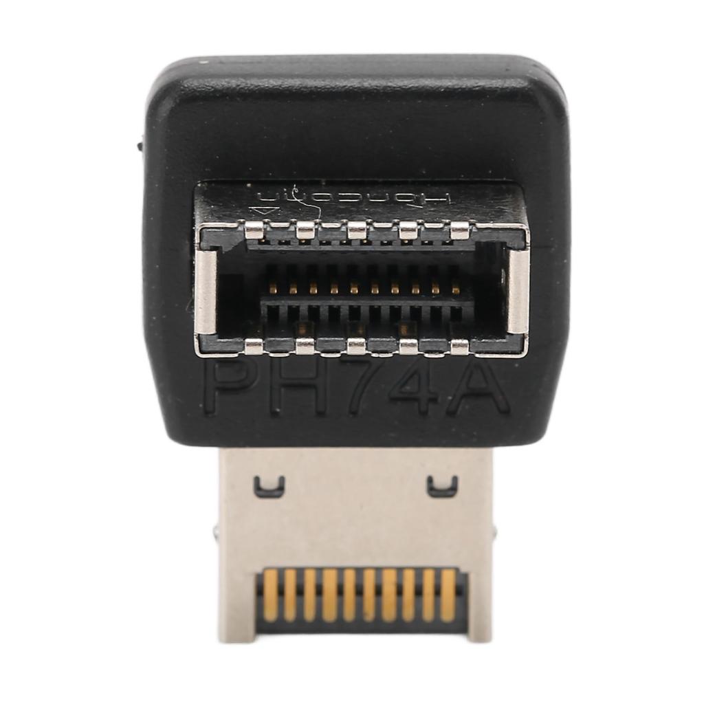Адаптер USB3.1 TYPE E для материнской платы компьютера Адаптер USB3.1 TYPEE 90-градусный поворотный коленчатый вал(PH74B )