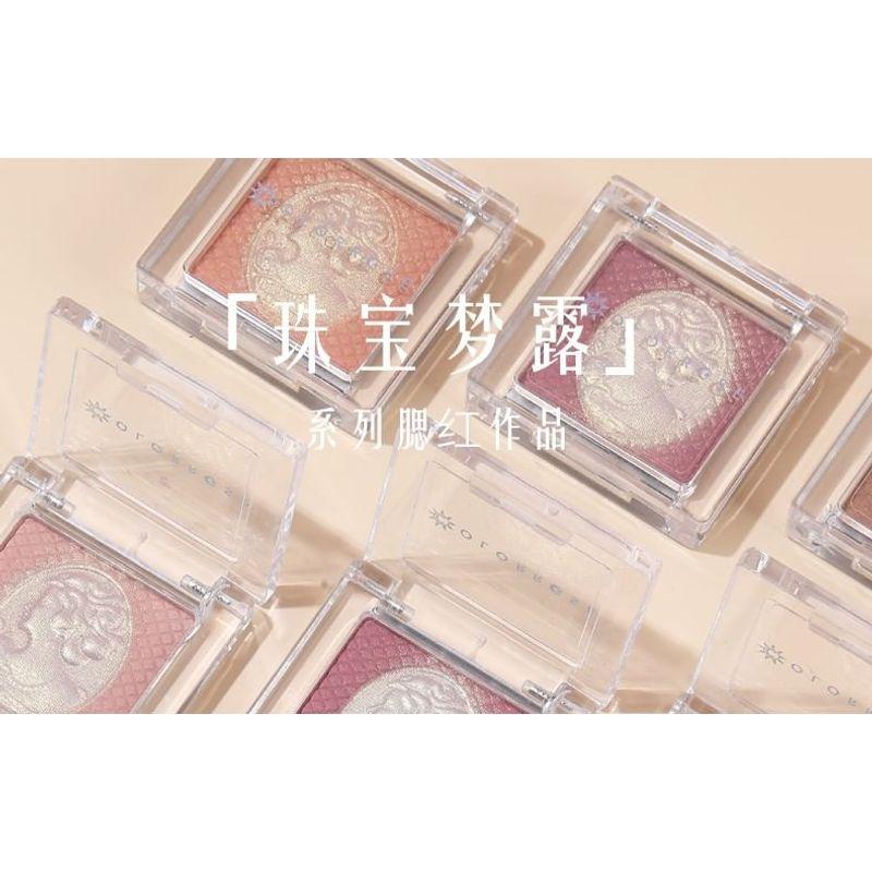 COLORROSE - Румяна с рельефным рисунком из серии Jewelry Monroe - 4 цвета