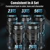 SIRUI Sniper 75mm Телеобъектив с автофокусом для объектива, F1.2 APS-C X-T4, X-T5, X-H1, X-H2/H2S, X-T3, X-T30, X-S10 (X-Mount ,черный)