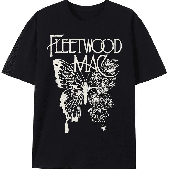 Футболка Fleetwood Mac - В винтажном стиле, С музыкальной графикой, Футболка рок-группы,
