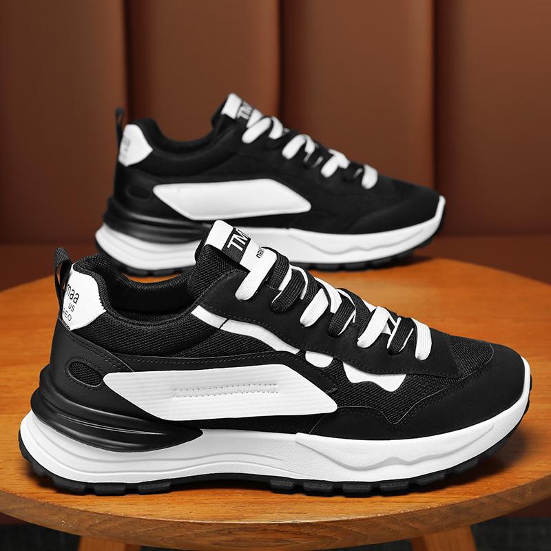Модные мужские кроссовки, мокасины, повседневные кроссовки для мужчин, ткань для спорта и отдыха, вентилируемые, износостойкие, с толстой подошвой, модные