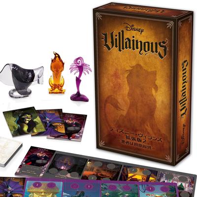 Ravensburger Злодеи Расширение Издание 2 Плохие парни хороши Японский 27530 4 Настольная игра [Дисней - Подготовлено] (Полная версия) (Карточная игра)