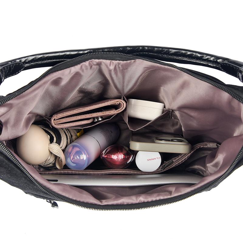 Винтажная вместительная сумка под мышку Женская сумка-тоут Сумка на плечо