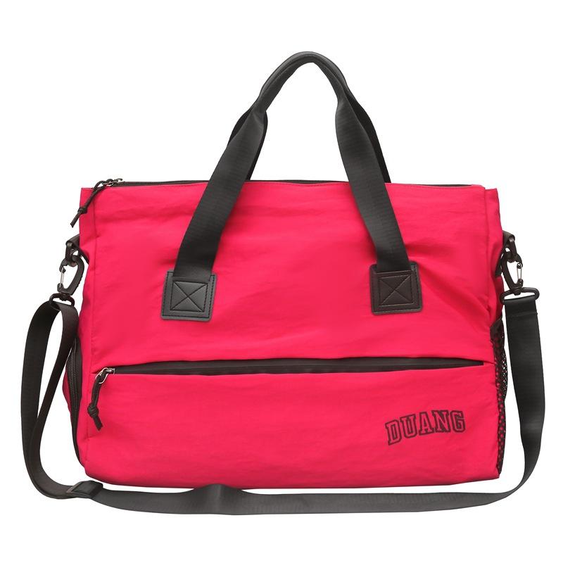 Мужская дорожная сумка на короткие расстояния, сухая и влажная сумка для багажа, легкая женская портативная сумка для фитнеса большой вместимости с разделением, сумки для обуви