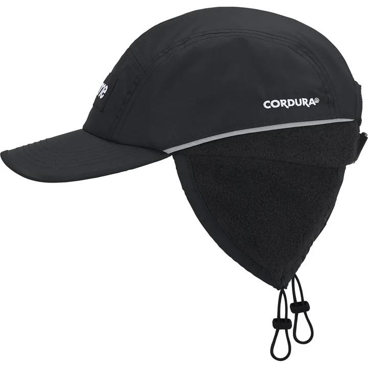 Supreme Polartec Lined Packable Earflap Camp Cap Black