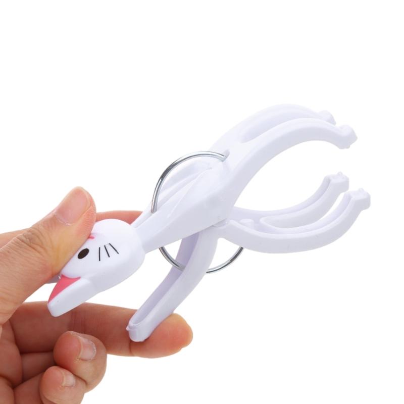 4 шт. Пластиковые прищепки для одежды с рисунком кошки, прищепки для белья, зажимы для пляжного полотенца, зажим для простыней и носков, ветрозащитные прищепки для стирки для дома