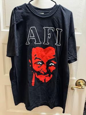 Винтажная хлопковая футболка группы AFI Унисекс Концертная от S до 5XL MQ143 Унисекс Футболка