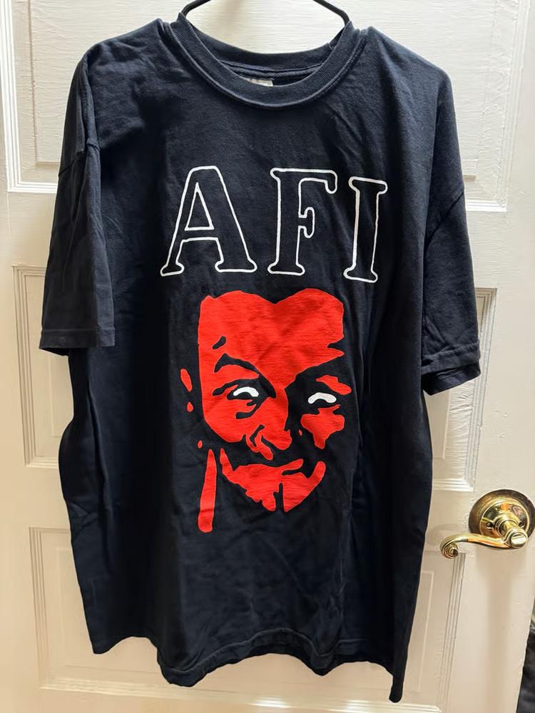 Винтажная хлопковая футболка группы AFI Унисекс Концертная от S до 5XL MQ143 Унисекс Футболка